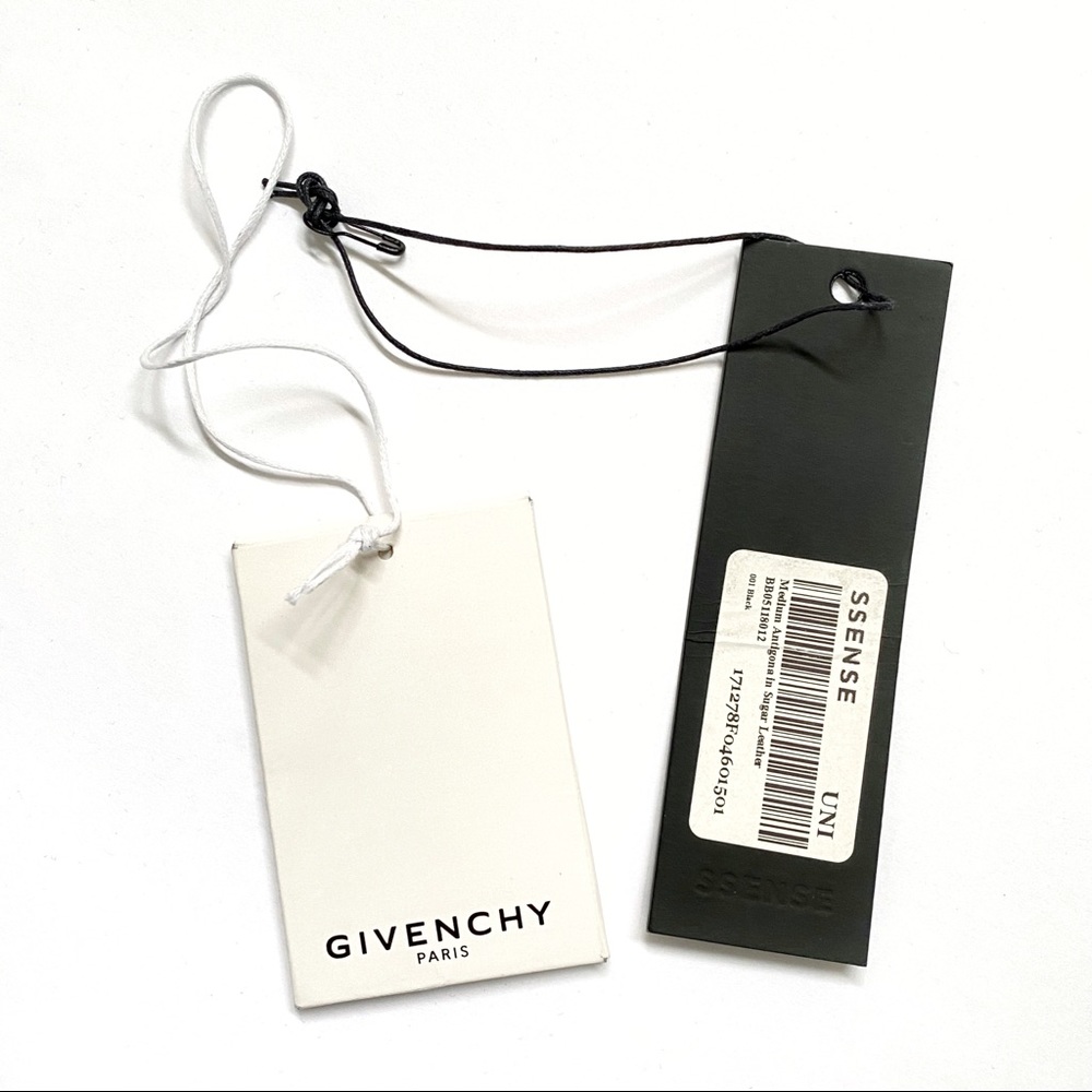 Givenchy Antigona medium black grained leather silver metal satchel purse bag - Picture 9 of 10